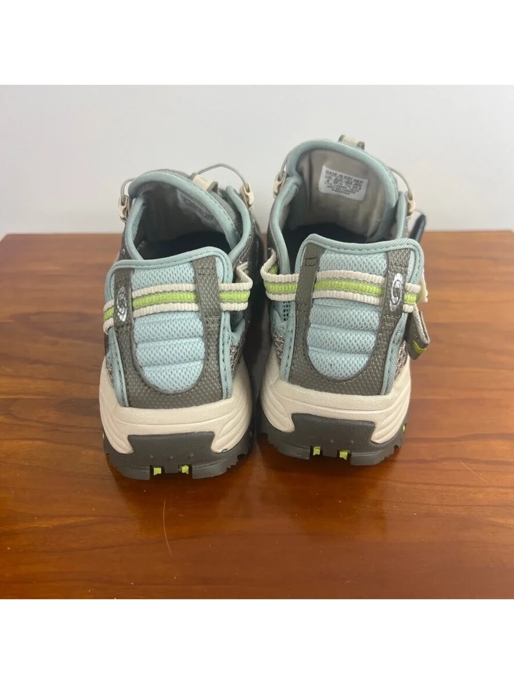 Salomon Tech Amphibian Water Hiking Shoes Gray Blue Women's 7.5 EU39.5